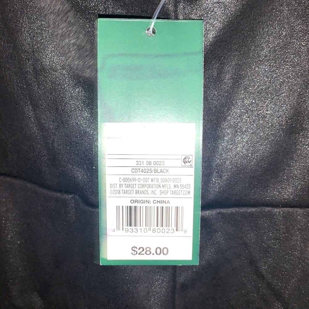 🛍 Wild fable black v-neck mini dress - Picture 4 of 5